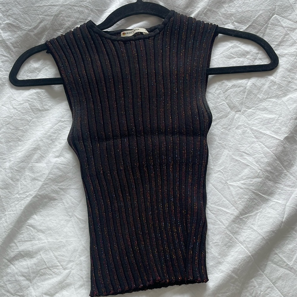 Ribbed tank top